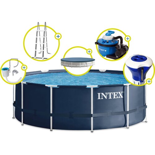 Intex Frame Pool Rondo 366 x 122 cm - komplet Basic Cene