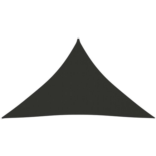 vidaXL Senčno jadro oksford blago trikotno 2,5x2,5x3,5 m antracitno, (20609875) Cene
