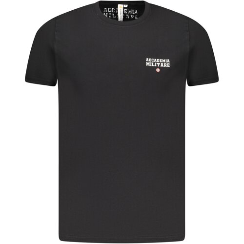 ACCADEMIA MILITARE MILITARY ACADEMY BLACK MEN&amp;amp;#39;S SHORT SLEEVE T-SHIRT Slike