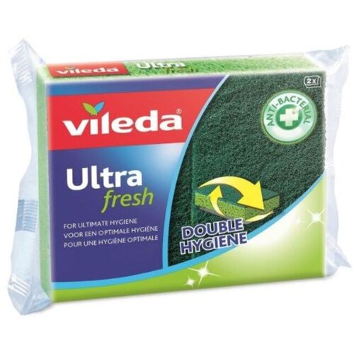 Vileda abrazivna antibakterijska spužva ultra fresh 2/1 Cijene