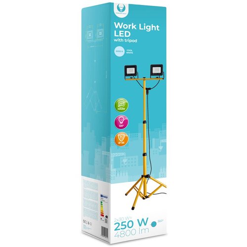  Reflektor stalku 2x30W 4500K Slike
