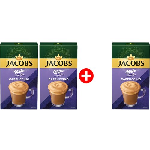 Jacobs Instant kafa Cappuccino Milka 8x15,8g, 2+1 Cene