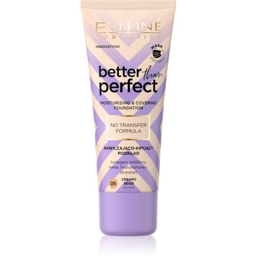 Eveline Cosmetics Better than Perfect puder s visokim prekrivanjem s hidratantnim učinkom nijansa 05 Creamy Beige Neutral 30 ml Cijene