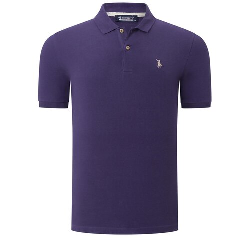 Dewberry T8561 MENS TSHIRT-PLAIN PURPLE Slike