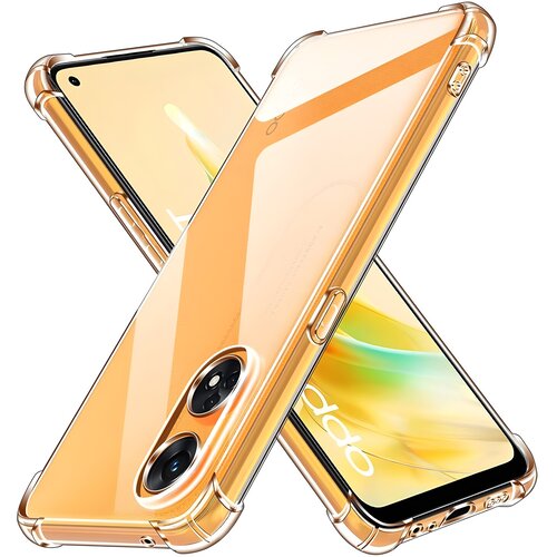 Techsuit Silikonska futrola s ojačanim rubovima za Oppo Reno8 T 4G - Prozirna Cene