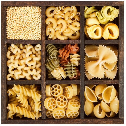Styler Steklena slika 30x30 cm Pasta Box &amp;ndash; Slike