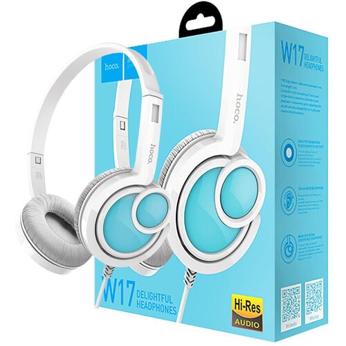 hoco. Slu&scaron;alice sa mikrofonom, 3.5 mm,dužina kabela 1.5 met,bijela - W17 Delightful Headphones MIC WH Cijene