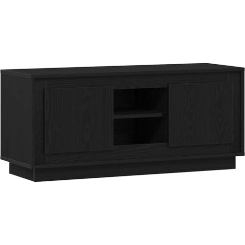 vidaXL TV omarica Črna Orehovina 102 x 35 x 45 cm Konstruiran les, (5000112866) Cene