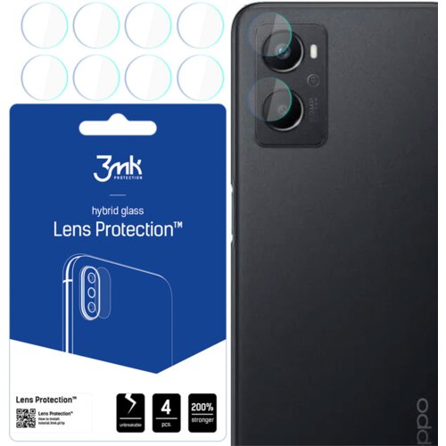 3mk ZA&amp;Scaron;ČITA ZA LEČE ZA OPPO A96 4G KALJENO STEKLO, OVITEK, ETUI, (22001246) Slike