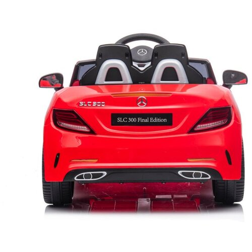  Licenciran avto na akumulator Mercedes SLC 300 - rdeč Slike