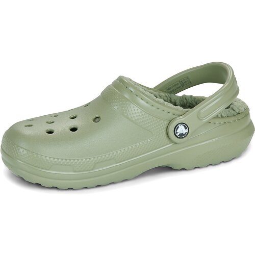 Crocs Classic Lined Clog Kaki Slike