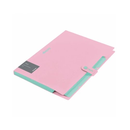 Fascikla Berlingo sa 5 pregrada i kopčom Haze 600my Berlingo roze 04CEB327172I Slike