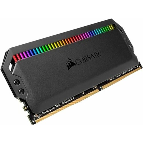Corsair memorija dominator platinum rgb 64GB(4x16GB)/DDR4/3600MHz/C16/crna Slike