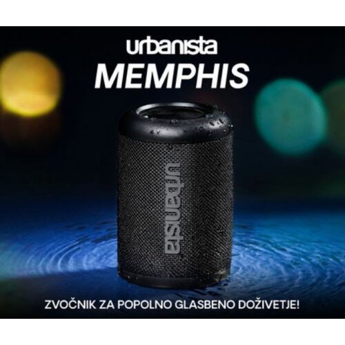 Urbanista prenosni zvočnik memphis , črn (midnight black) Slike