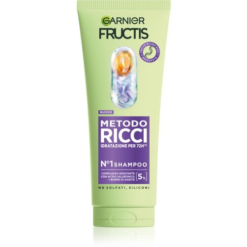 Garnier Fructis Metodo Ricci hidratantni &amp;scaron;ampon za aktivaciju kovrči 200 ml Slike