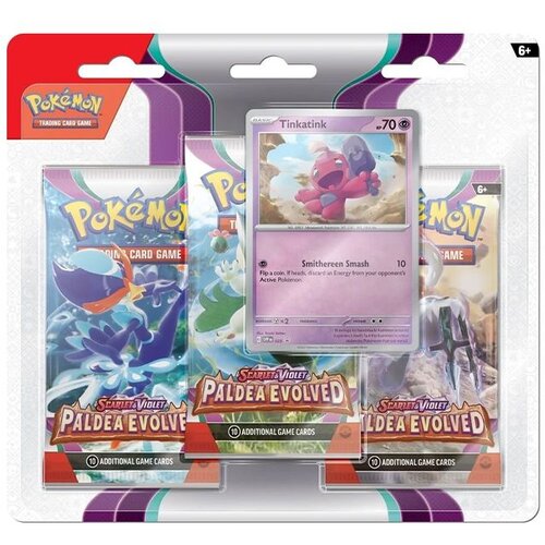 Pokemon KARTE PALDEA EVOLVED 3-PACK BLISTER Slike