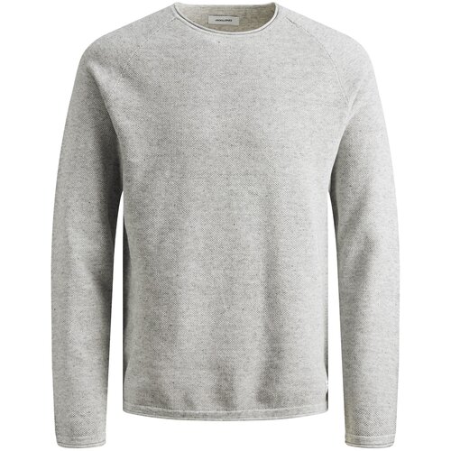 Jack & Jones Muški džemper 12157321, Svetlosivi Slike