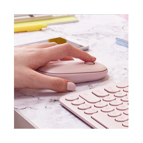 Logitech Pebble M350 (910-005717) bežični optički mi&amp;scaron; 1000dpi roze bežični mi&amp;scaron; Slike