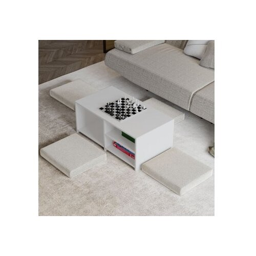 Hanah home Sto za dnevnu sobu Gord White Slike