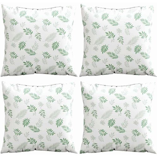  Jastučići za raspr&amp;scaron;enje 4 pcs Uzorak lista 50 x 50 cm Poliester Slike