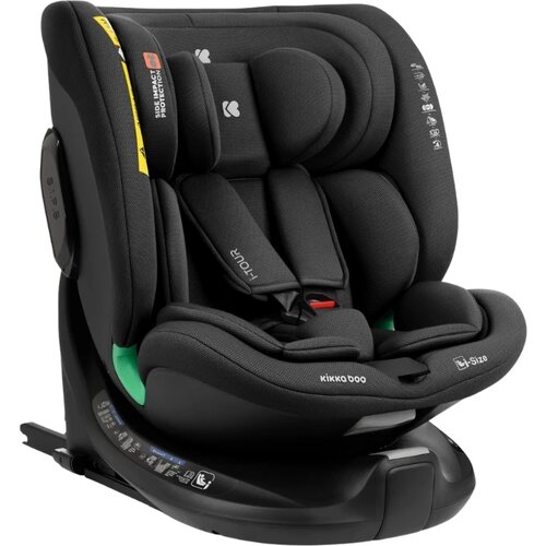 Kikka Boo Tour i-Size auto sedište Black, 40-150cm Isofix Cene