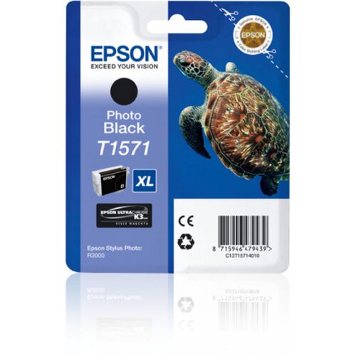 Epson ink cartridge photo black T 157 T 1571 Slike