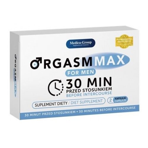 Medica Group Orgasm Max for Men 2 caps Slike