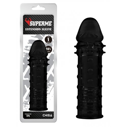 Lovetoy Extra Texture Sleeve-Black CN 331615799 Cene