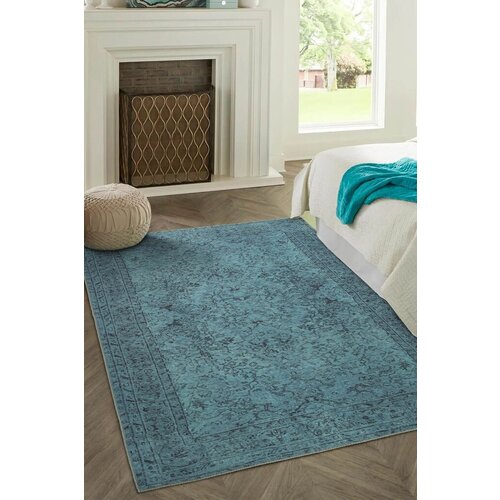 Conceptum Hypnose tepih Folk Chenille 23, 75x150cm, Tirkizni Cene