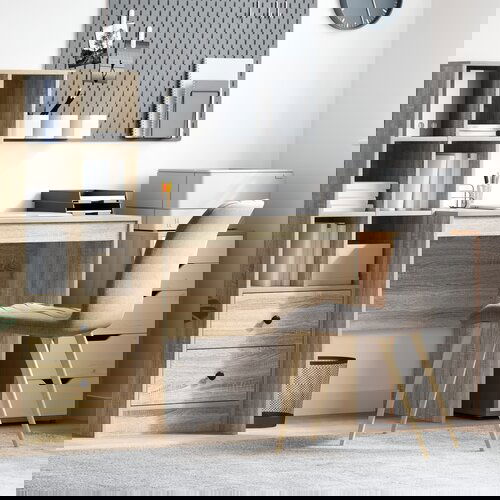 vidaXL Stol Sonoma hrast 80x50x76 cm konstruirano drvo Cijene