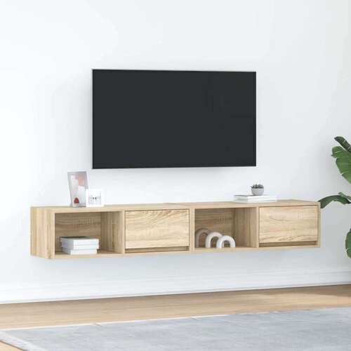 vidaXL TV ormarići 2kom boja hrasta 80x31x25,5 cm konstruiranog drva Cene
