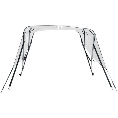 Tenda bimini s 4 luka i bočnim stijenkama 243x(170-182)x137 cm Slike