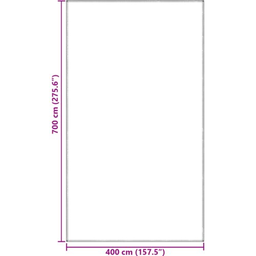  za &amp;scaron;ator Plave-sive boje Poliester 400 x 700 cm Čvrst Slike