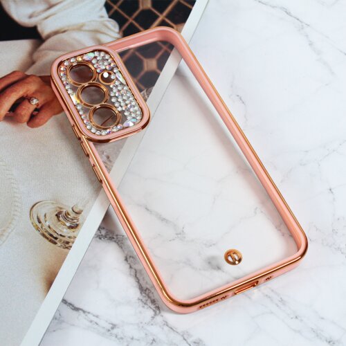  Maska za telefon Cirkon Camera za Samsung A546B Galaxy A54 5G roze Cene
