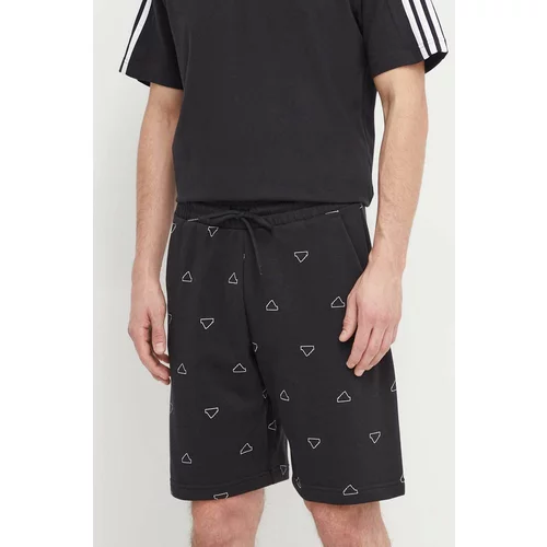 Adidas Kratke hlače moški, črna barva