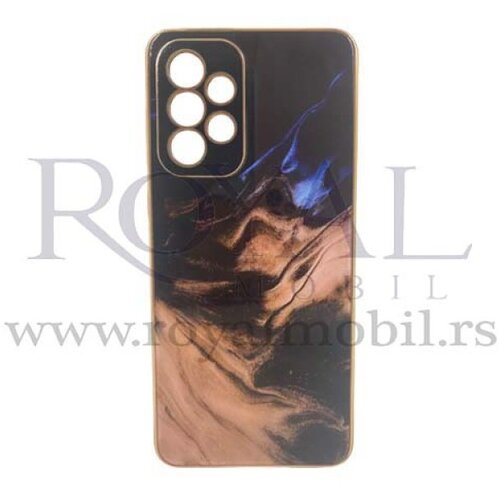  futrola mermer mix sa niklovanim obodom za samsung A225 galaxy A22 4G No7 Slike