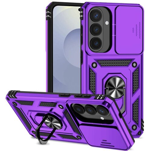SUNSKY Hybrid Armor ovitek za Samsung S26 Plus, Vijoličen Slike