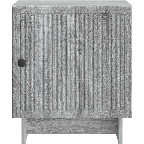  Noćni ormar Siva sonoma 43 x 34,5 x 50 cm Konstruirano drvo Slike