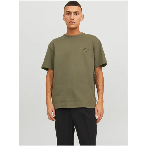 Jack & Jones Khaki Men's T-Shirt Sanchez - Men