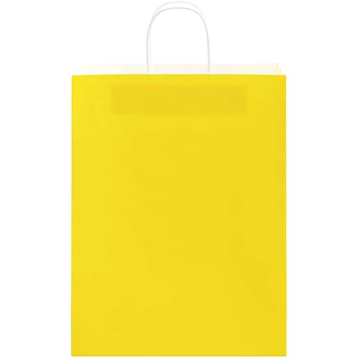  Papirnate vrečke 250 kosov z ročaji rumena 32x12x42 cm, (5000160874) Slike
