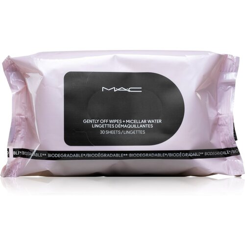 MAC Cosmetics Gently Off Wipes + Micellar Water robčki za odstranjevanje ličil 30 kos Cene