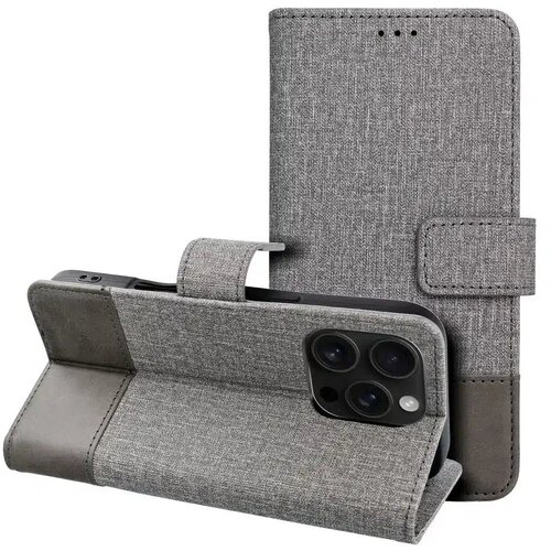  GOMMA Book preklopna torbica za Xiaomi Redmi NOTE 14 PRO 5G / Redmi NOTE 14 PRO PLUS 5G siva Cene