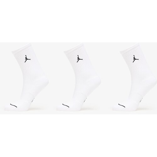 Jordan Everyday Crew Socks 3-Pack White/ Black M Cene
