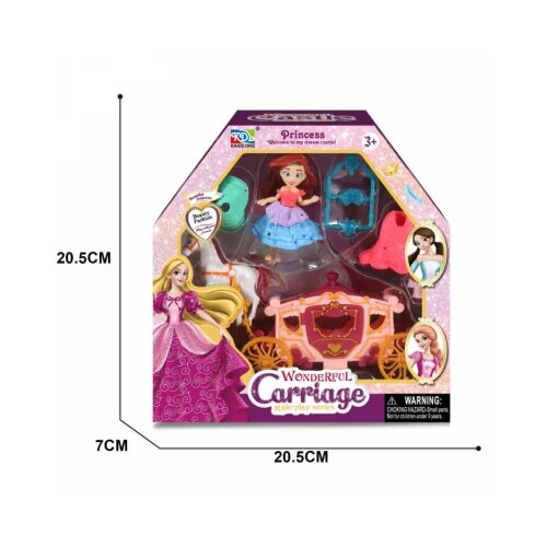  Set kraljevska kočija sa lutkom Cene