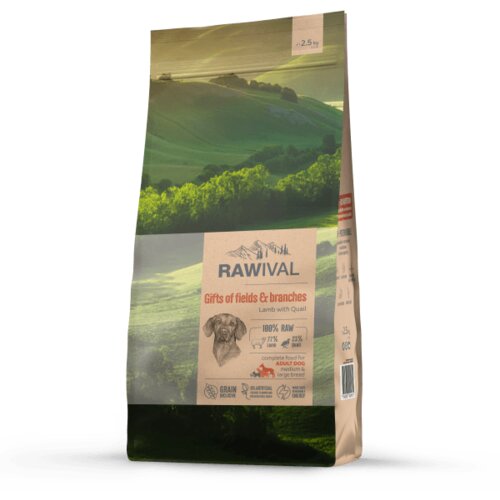 Craftia Rawival Gifts Of Fields & Branches Adult Dog Medium & Large Breed - 2.5 kg Cene