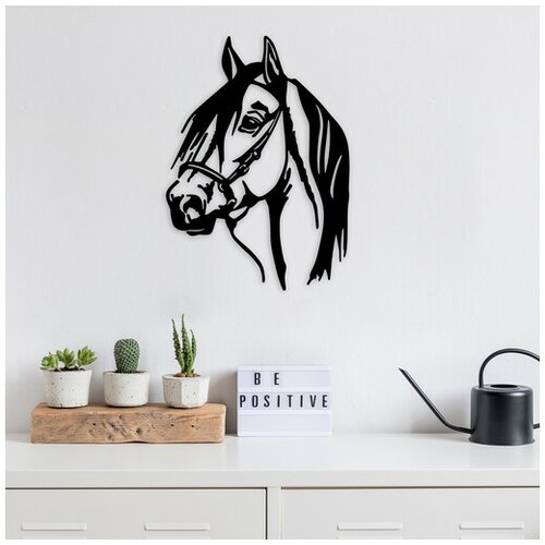 dekoracija konj, metalni, 40x55 cm Slike