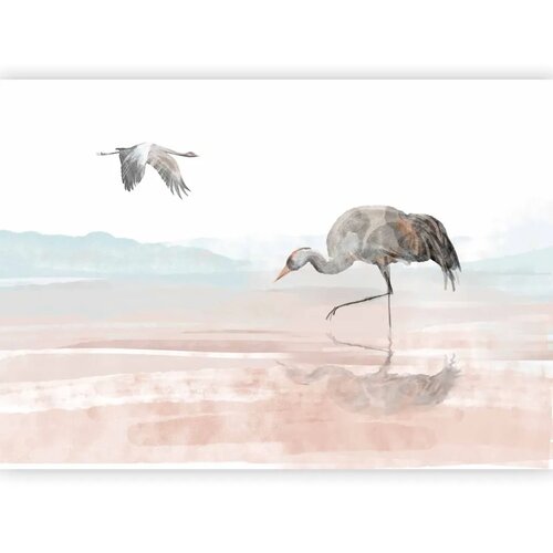  Foto tapeta - Cranes Over the Water 150x105 Standard Cene