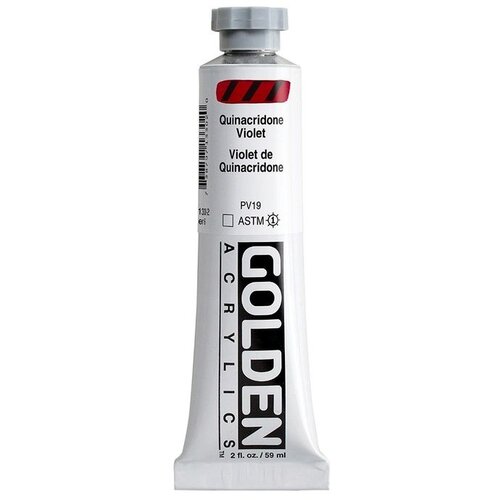  GOLDEN Heavi Bodi Akrilna boja 59 ml | 1330 quinacridone purple Slike