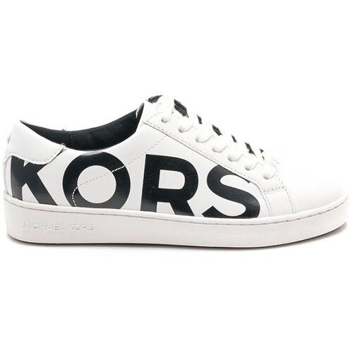 witte michael kors sneakers irving lace up