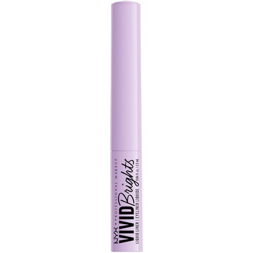 NYX Professional Makeup vivid brights tečni ajlajner 07 lilac link Slike